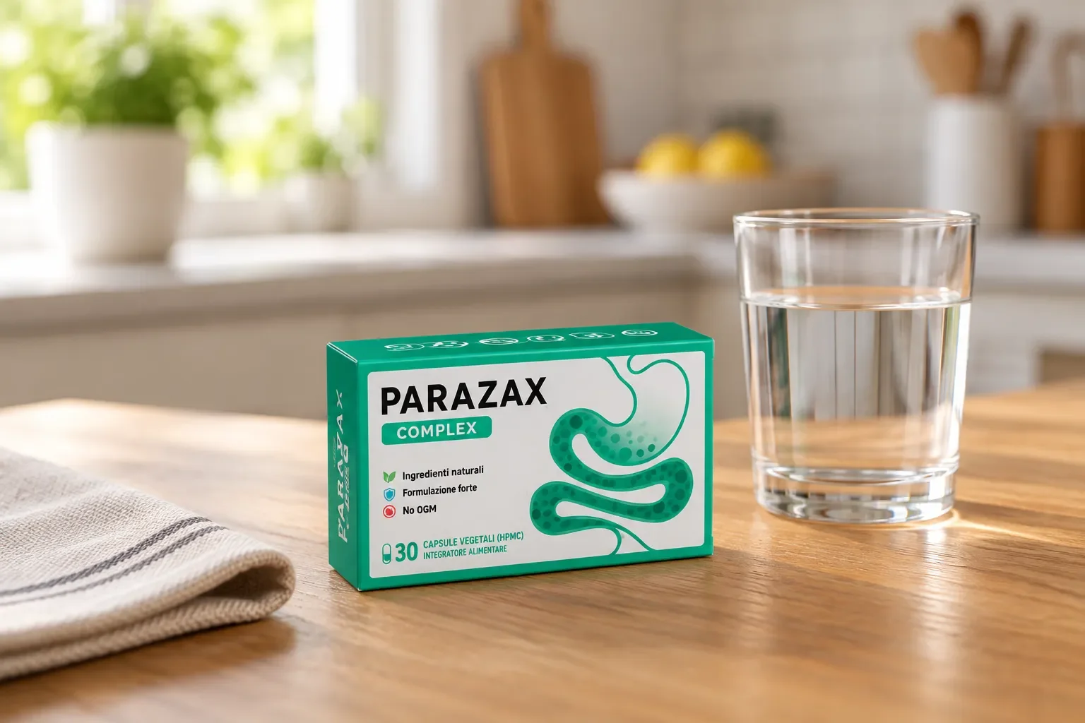 Parazax — Verpackung im Alltag
