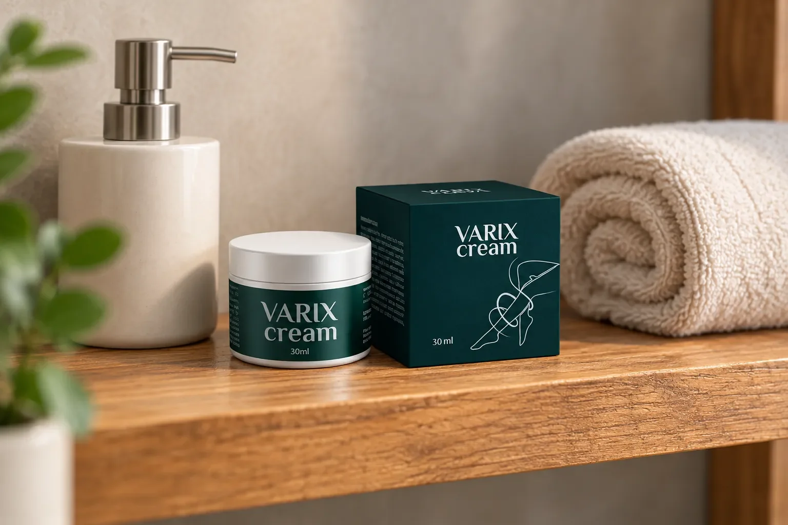 Varix cream — Verpackung im Alltag